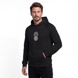 Circle Notch Men's Raglan Hoodie (eco)