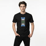 Lit Mountain Short-Sleeve Men's T-Shirt