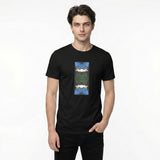 Lit Mountain Short-Sleeve Men's T-Shirt