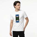 Lit Mountain Short-Sleeve Men's T-Shirt