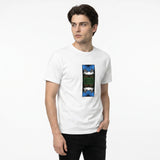 Lit Mountain Short-Sleeve Men's T-Shirt