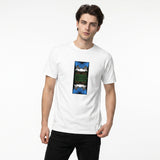 Lit Mountain Short-Sleeve Men's T-Shirt