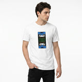 Lit Mountain Short-Sleeve Men's T-Shirt
