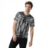 Marb Dark & Grey Men's T-Shirt