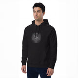 Scratchy Lines Men's Raglan Hoodie (eco)