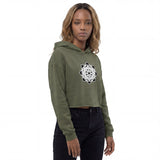 Star Snake Women's Crop Hoodie
