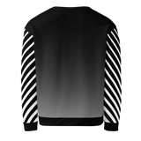 Stripe B&W Women's Sweatshirt