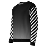 Stripe B&W Women's Sweatshirt
