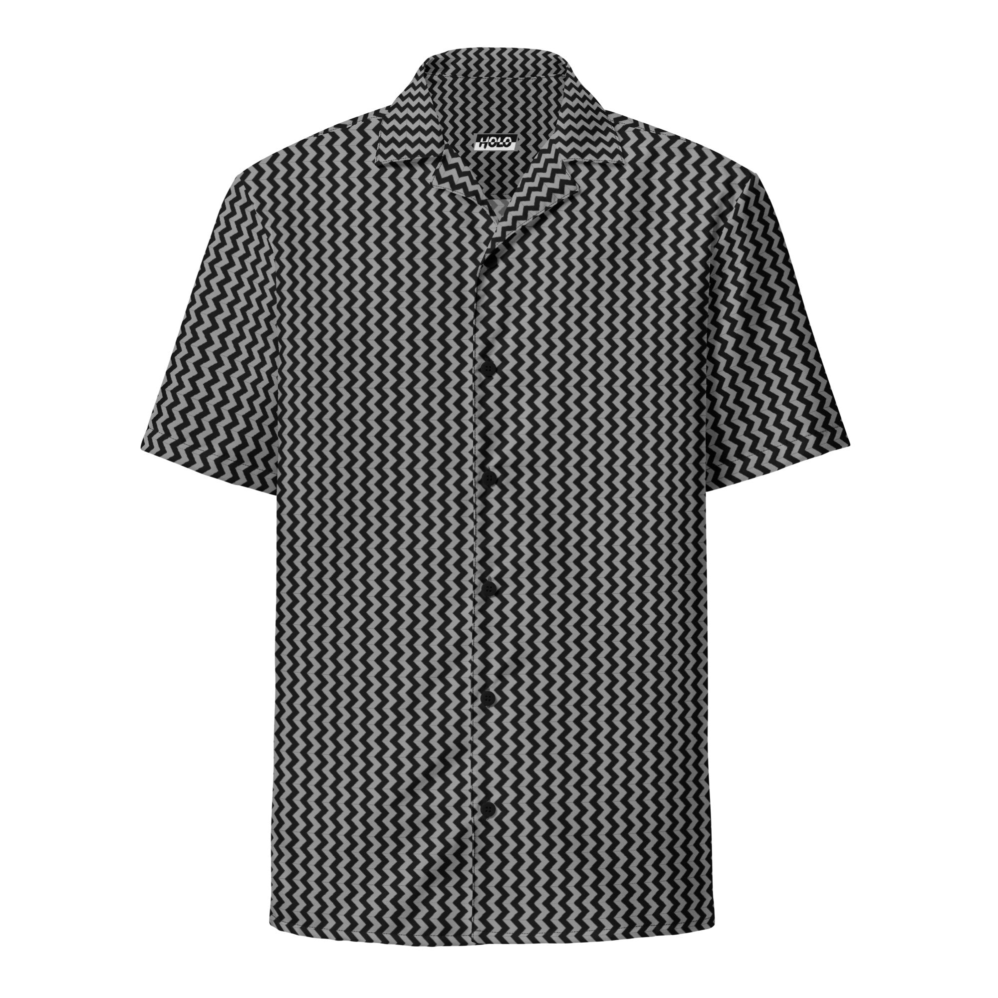 Zigzag Men's Short Sleeve Shirt | HOLO Streetwear