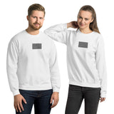 Couple wearing Lines and Lines sweatshirt